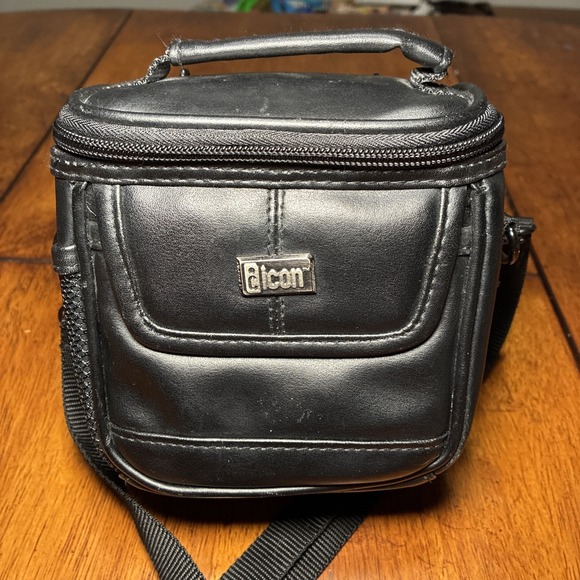 ICON Other - Icon Small Black Camera Storage Bag 6x5x3 Adjustable Strap